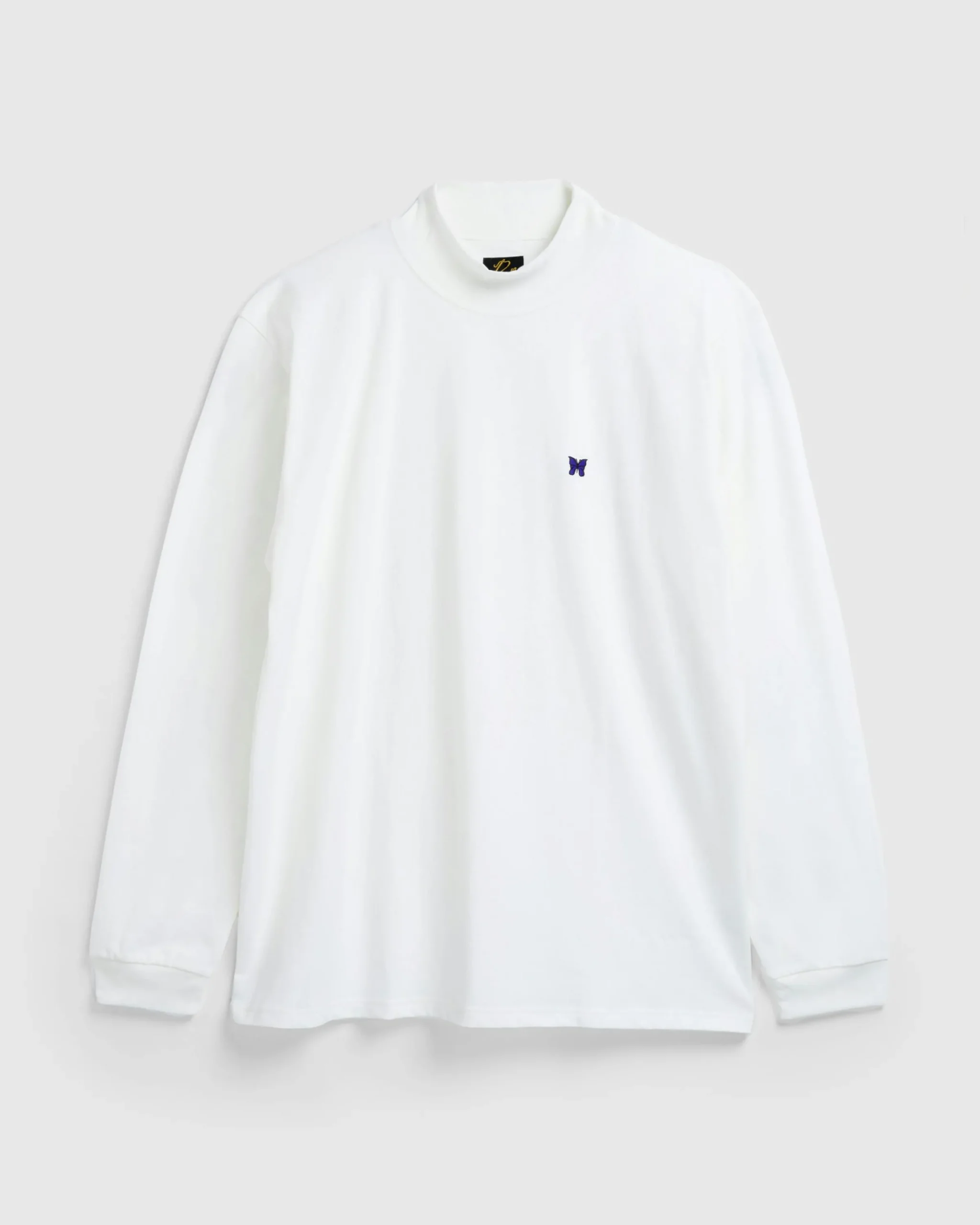 Needles L/S Mock Neck Tee Poly Jersey- Shirts