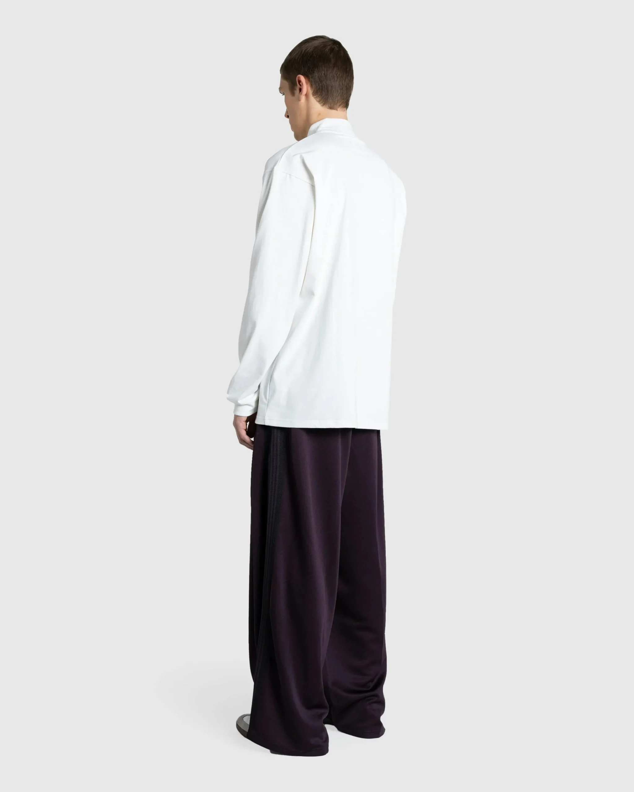 Needles L/S Mock Neck Tee Poly Jersey- Shirts