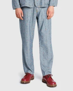 Levi's LSE 568 LOOSE STRAIGHT PIGALLE MALLARD BLUE- Pants