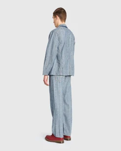 Levi's LSE 568 LOOSE STRAIGHT PIGALLE MALLARD BLUE- Pants
