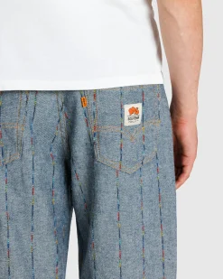 Levi's LSE 568 LOOSE STRAIGHT PIGALLE MALLARD BLUE- Pants