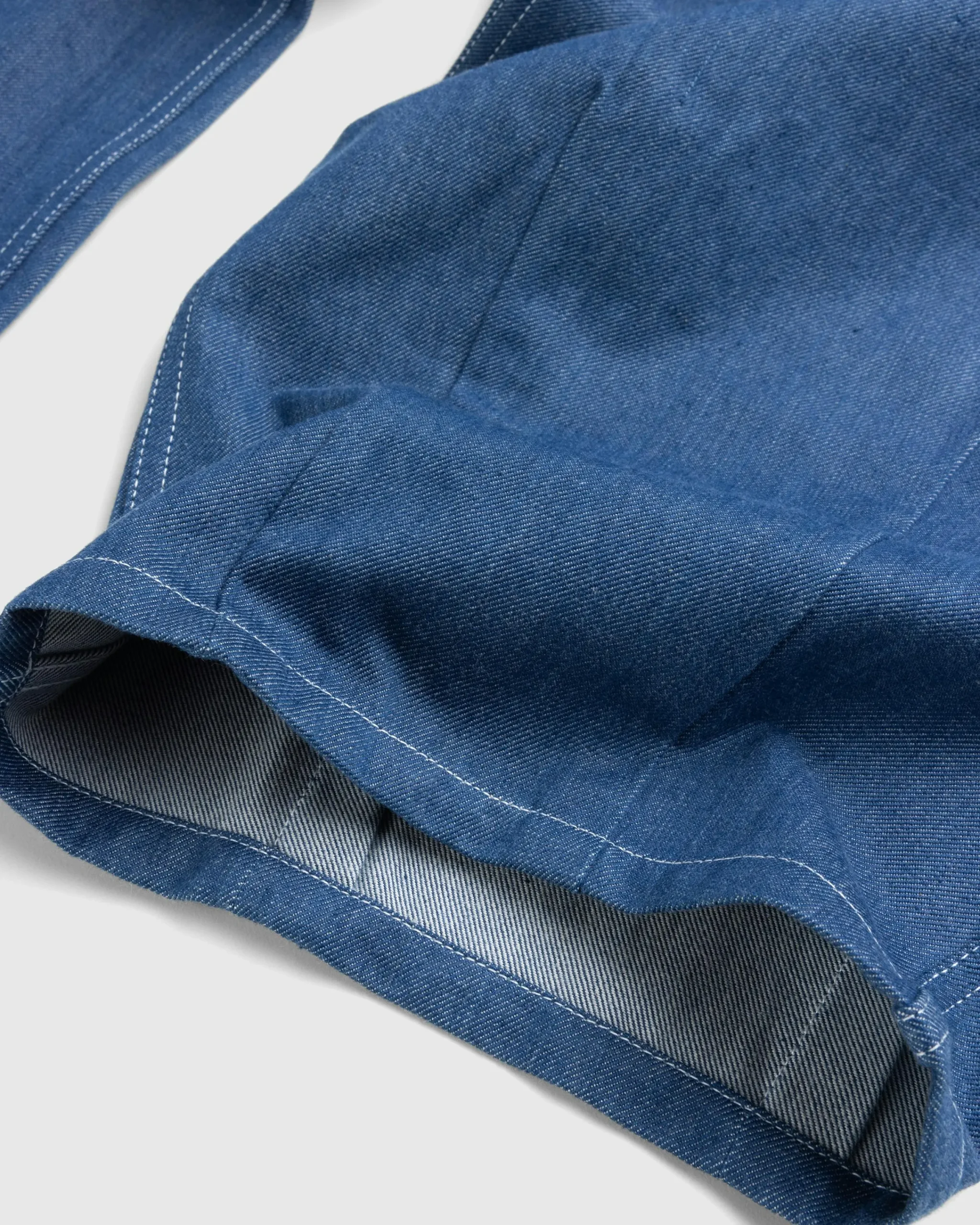 Story mfg. Lush Pants Indigo Denim Wonky-Wear- Pants