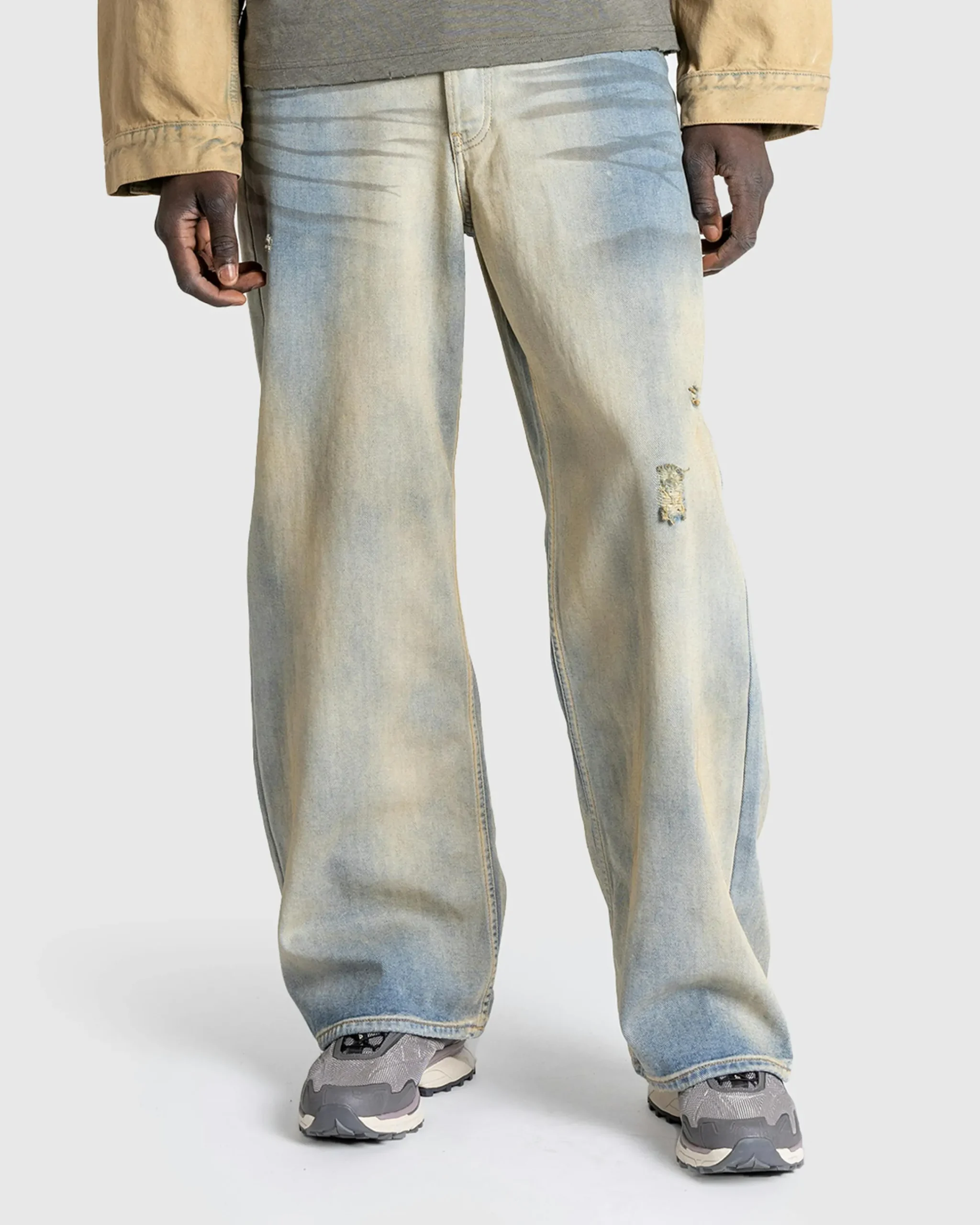 Acne Studios 1981M FN Carver 5-Pocket Denim Woven- Pants