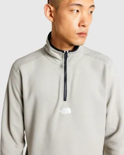 The North Face M Glacier 1/4 Zip Clay Grey- Outerwear