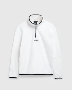 The North Face M Glacier 1/4 Zip Gardenia White-NPF- Outerwear