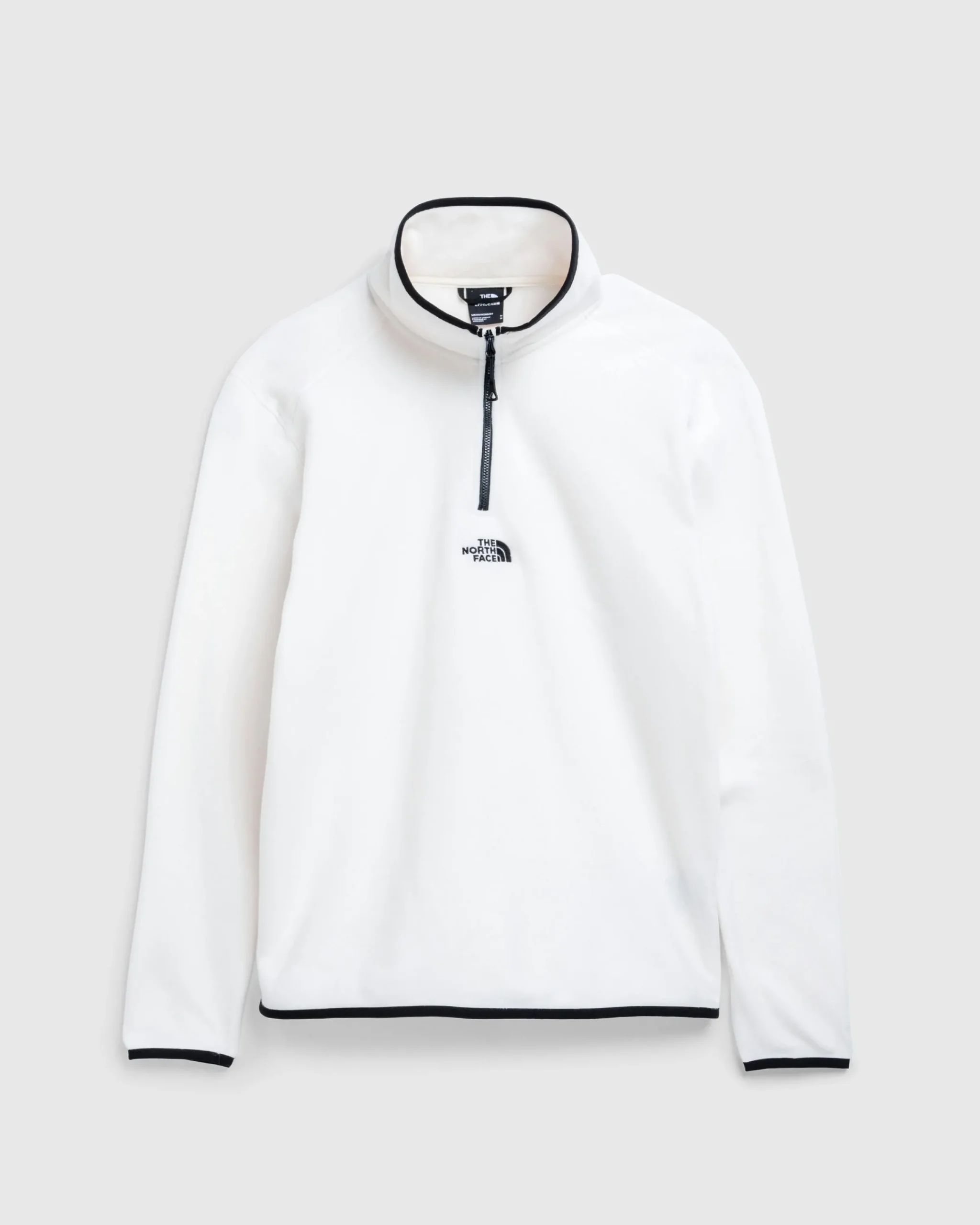 The North Face M Glacier 1/4 Zip Gardenia White-NPF- Outerwear