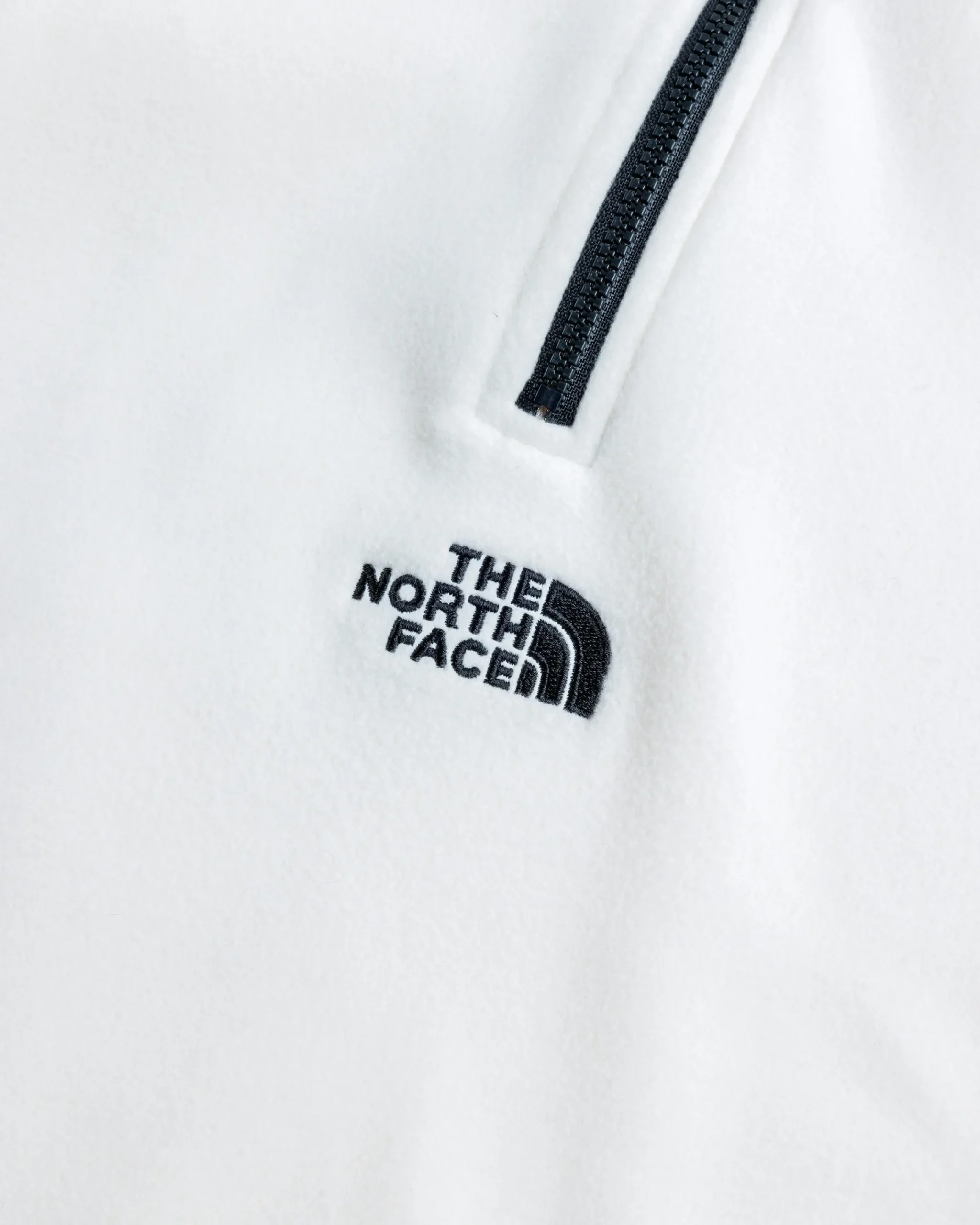 The North Face M Glacier 1/4 Zip Gardenia White-NPF- Outerwear