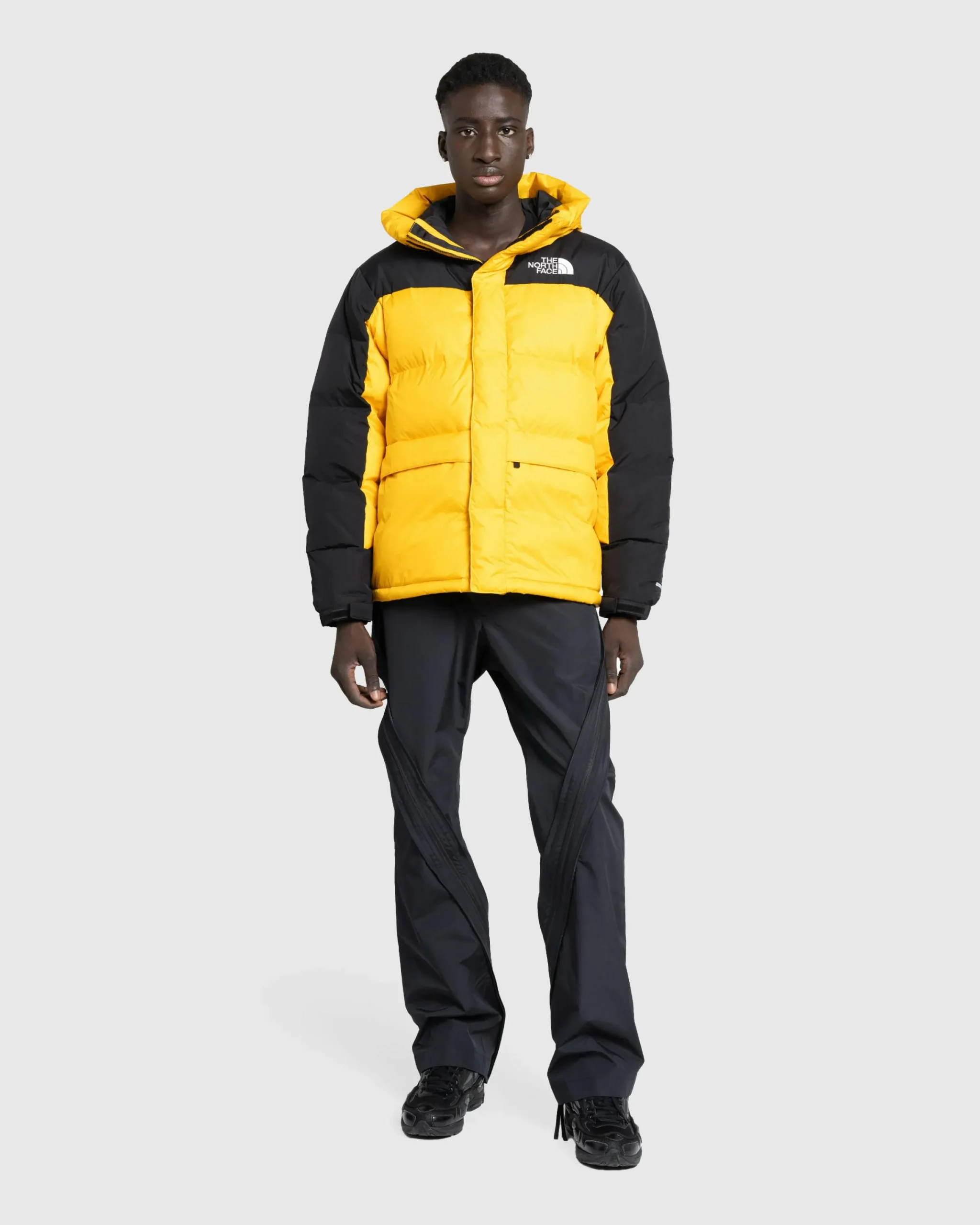 The North Face M Himalayan Down Parka Summit Gold/TNF Black- Outerwear