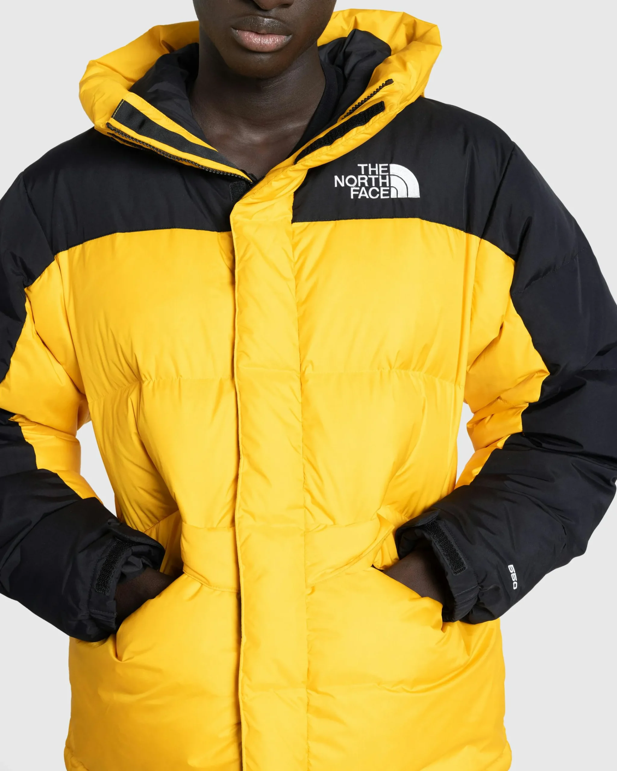 The North Face M Himalayan Down Parka Summit Gold/TNF Black- Outerwear