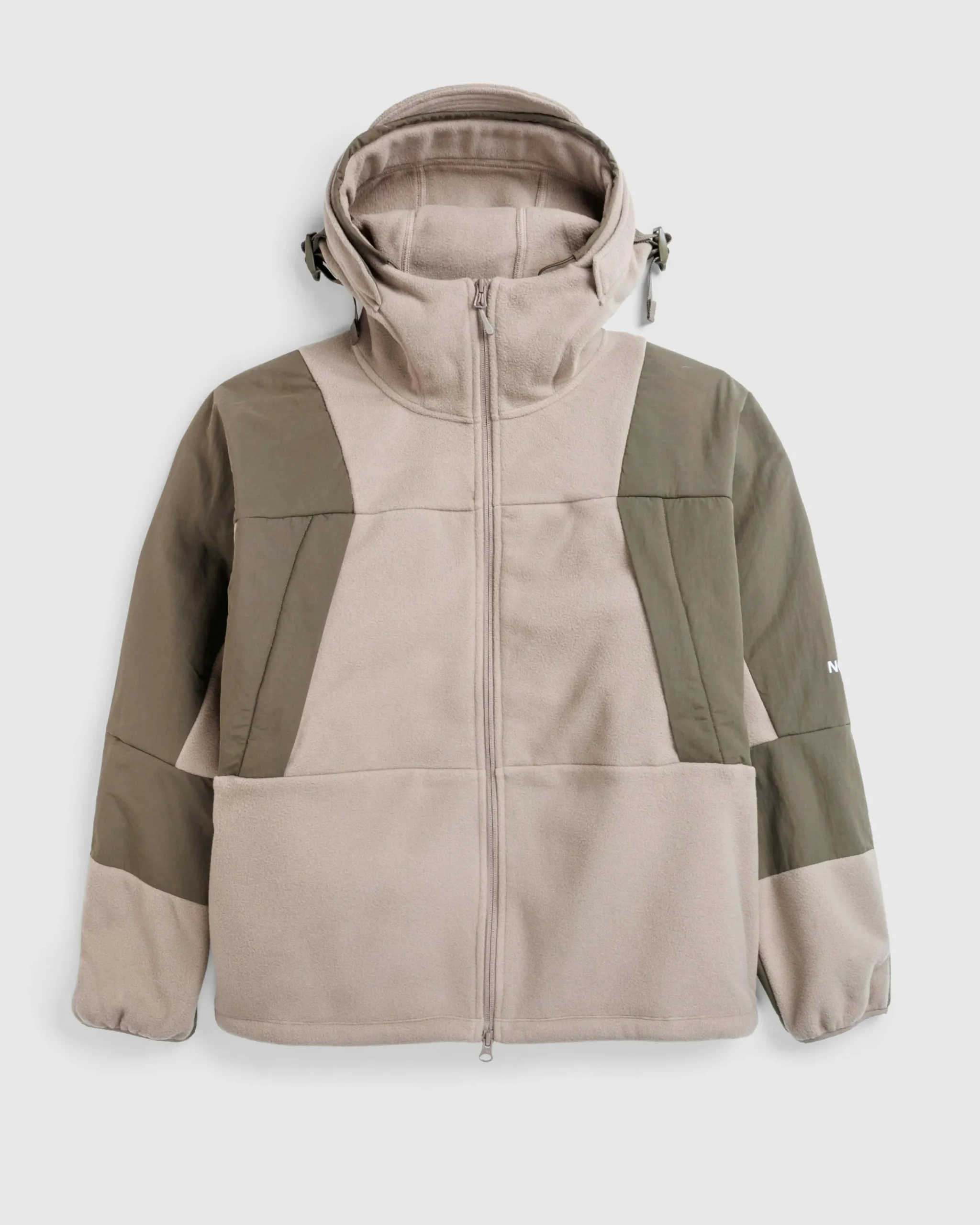 The North Face M Light Fleece Jacket Cavern Grey/New Taupe- Outerwear