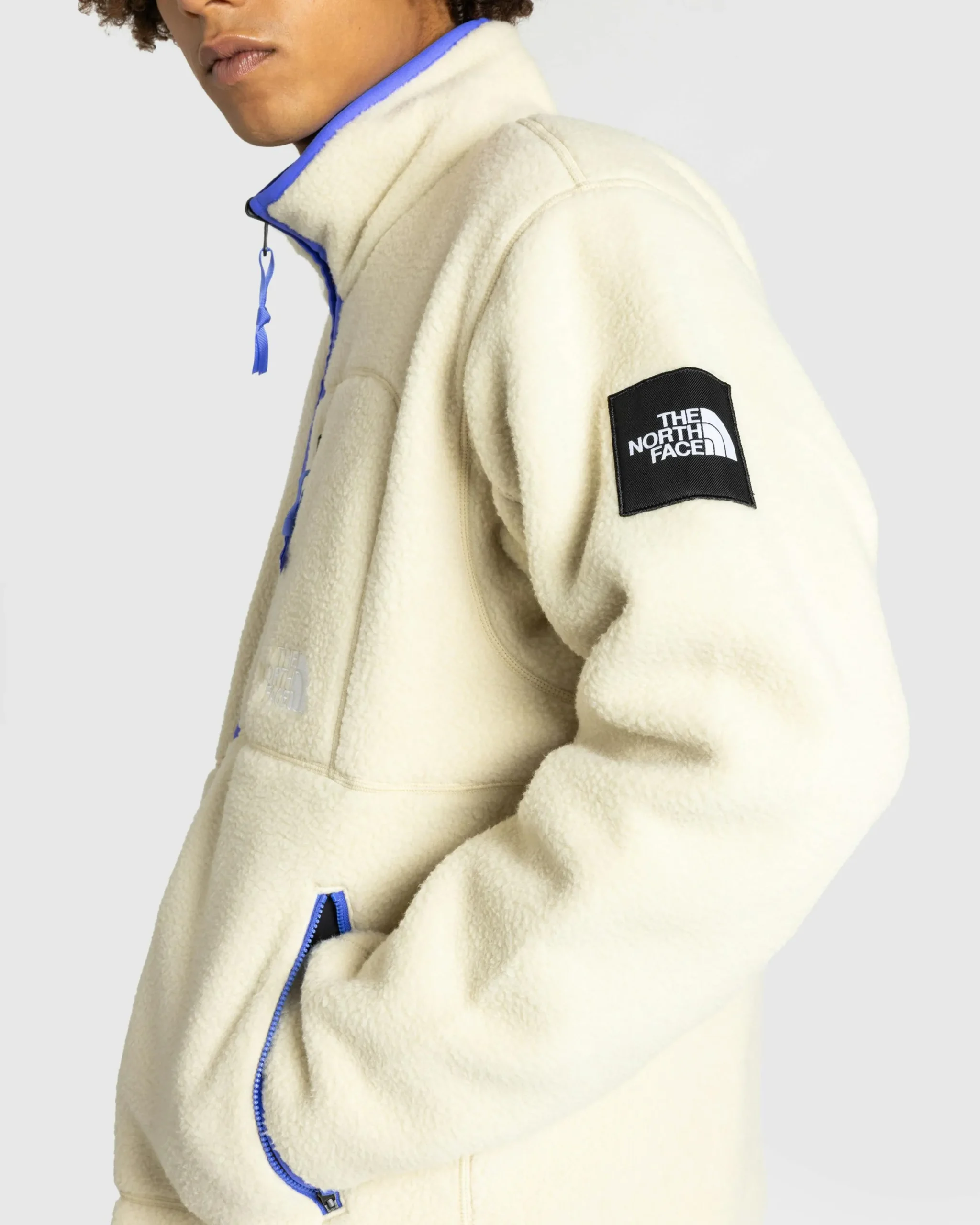 The North Face M TNF x Yinka Ilori Reversible Fleece Jacket Gravel/TNF Black- Outerwear