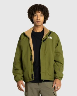 The North Face M Yumiori Reversible Jacket Forest Olive/Utility Brown- Outerwear