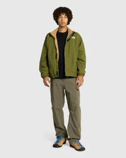 The North Face M Yumiori Reversible Jacket Forest Olive/Utility Brown- Outerwear