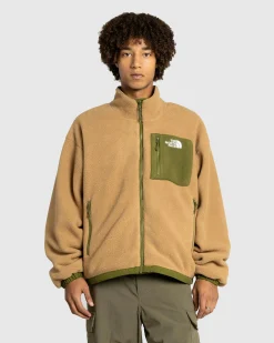 The North Face M Yumiori Reversible Jacket Forest Olive/Utility Brown- Outerwear