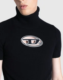 Diesel M-Argaret Short-Sleeve Jumper- Knitwear