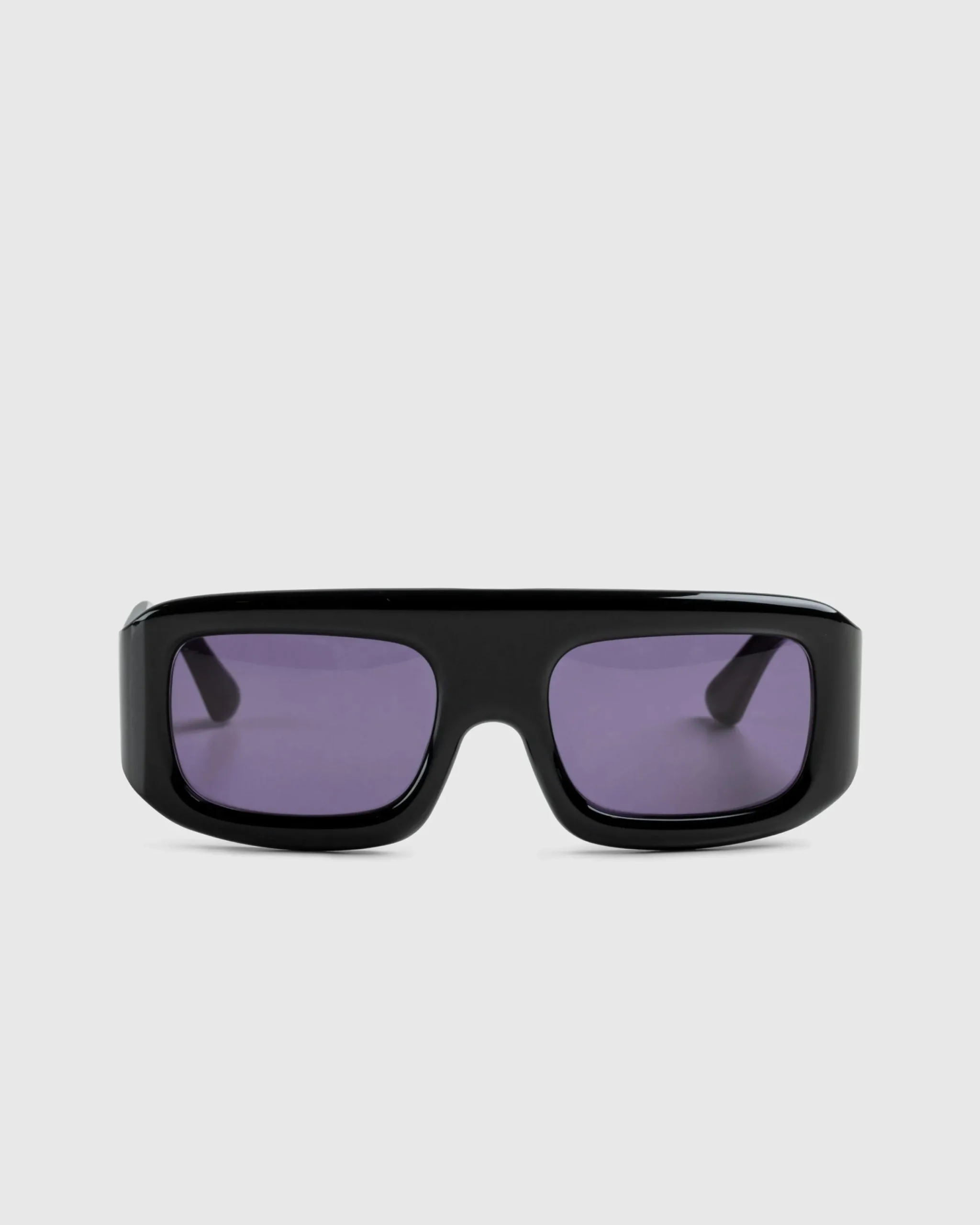 Port Tanger Mauretania Black Acetate/Rif Blue Lens- Sunglasses