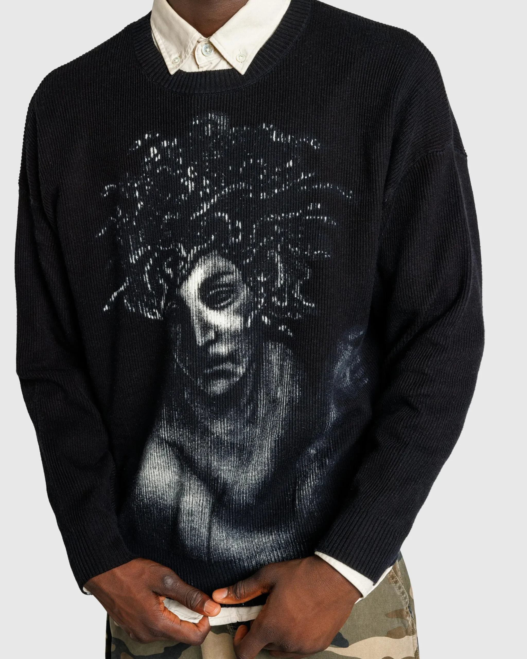 Fucking Awesome Medusa Sweater- Knitwear