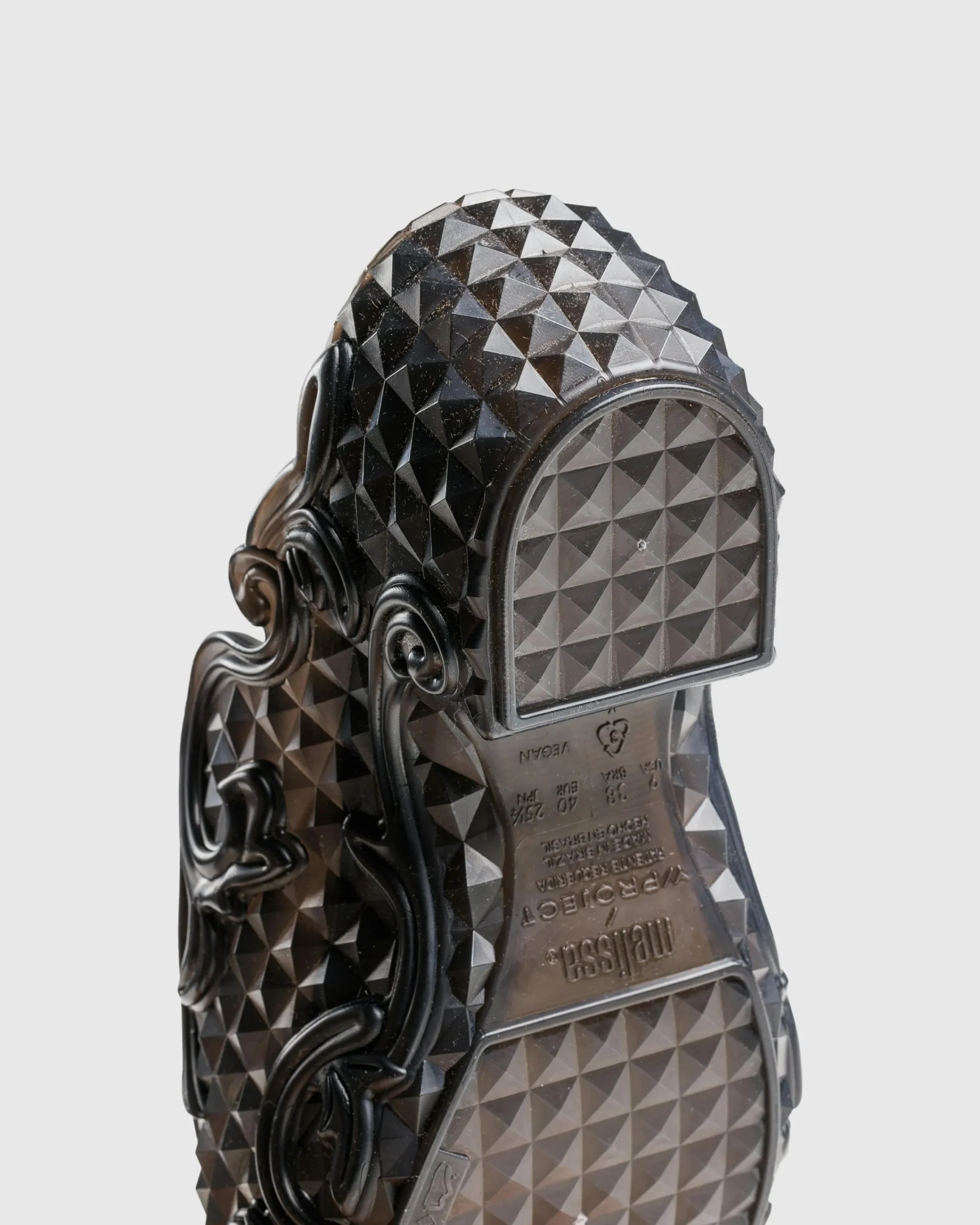 Y/Project Melissa Court Clog Black- Shoes