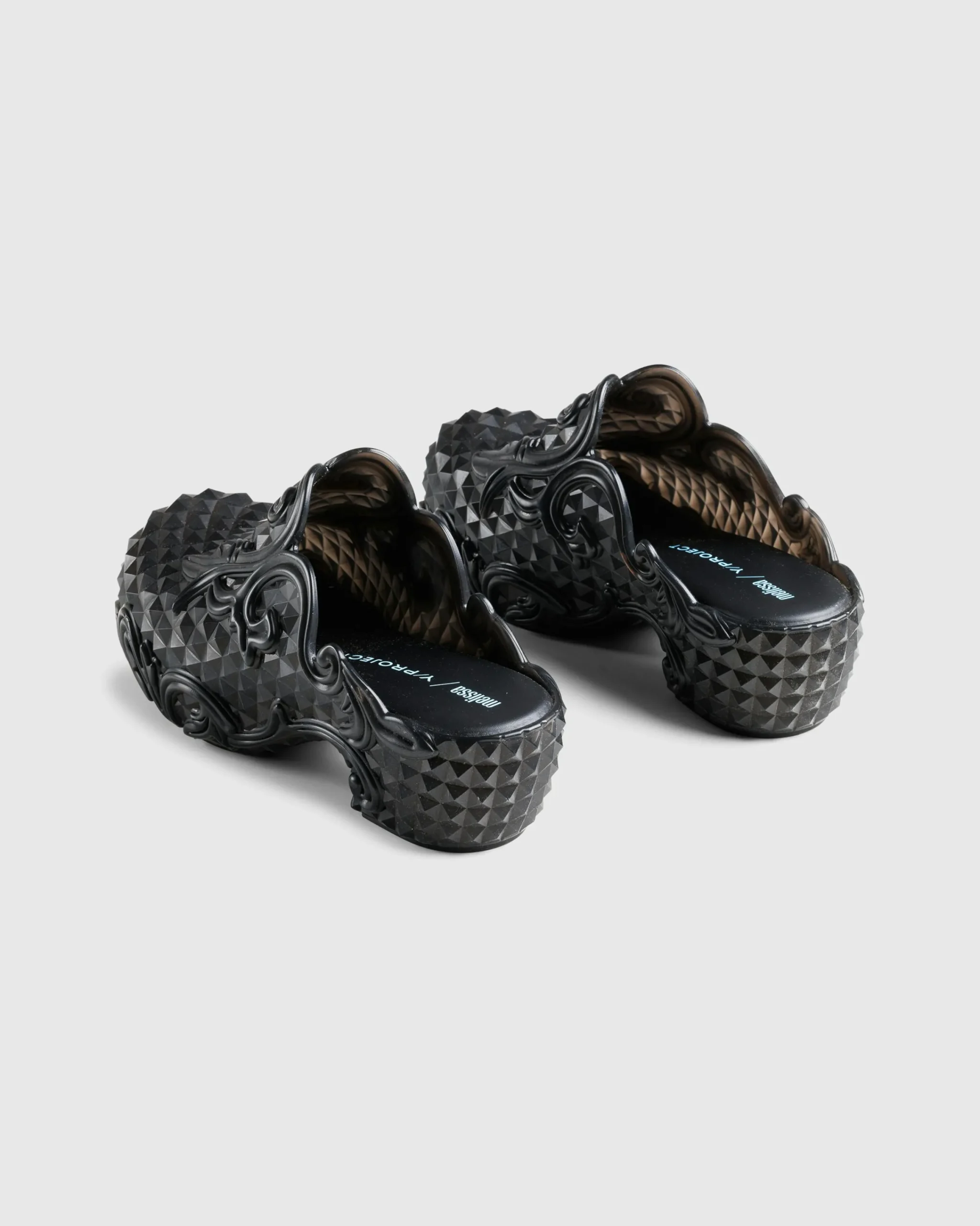 Y/Project Melissa Court Clog Black- Shoes