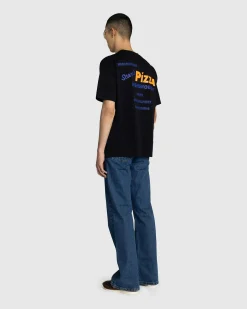 Scarr's Pizza Merch T-Shirt Black- Tops