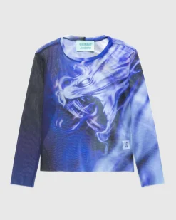 Gerrit Jacob Mesh Long-Sleeve- Tops