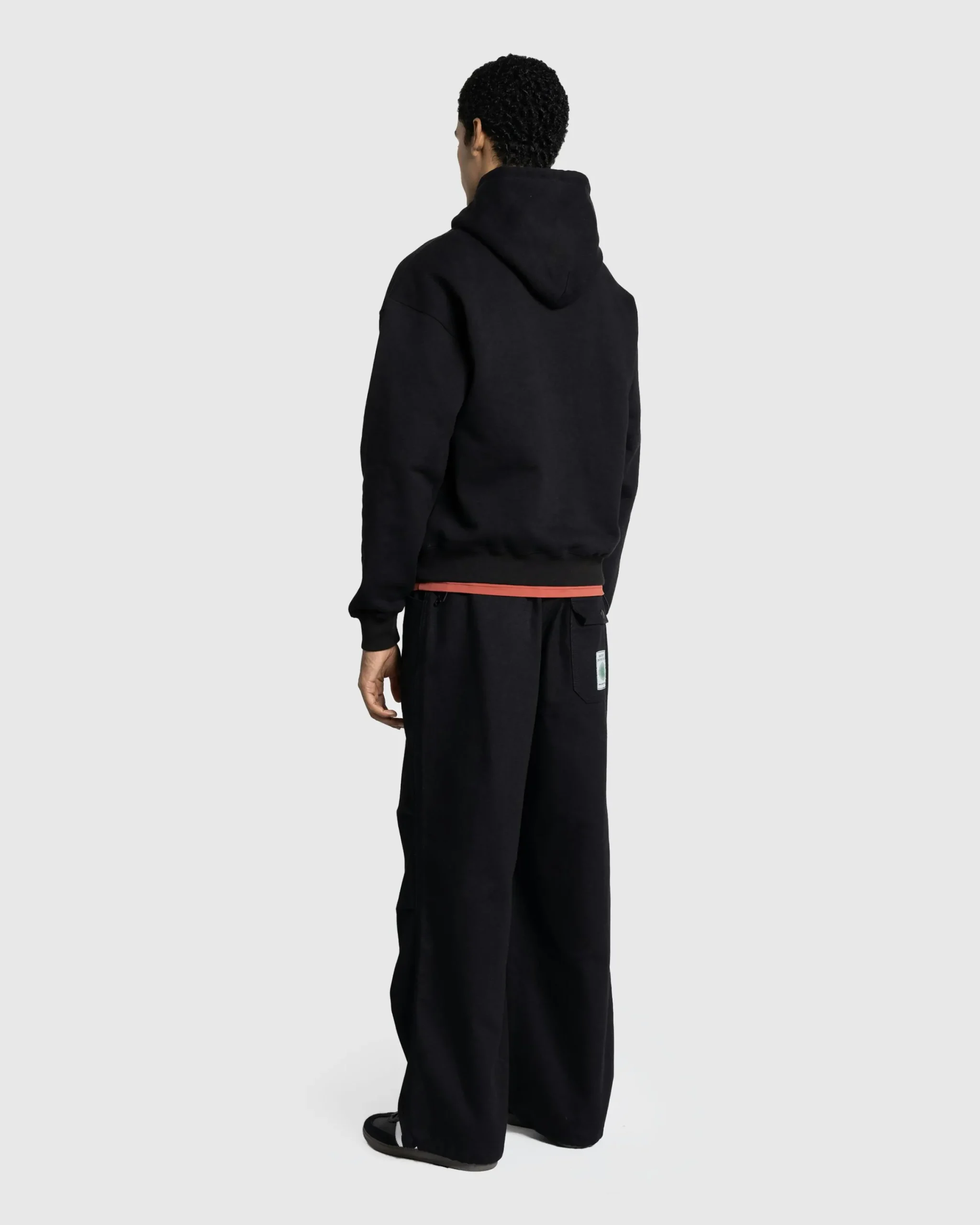 Rayon Vert Mesozoic Hoodie Golgotha Black- Sweats