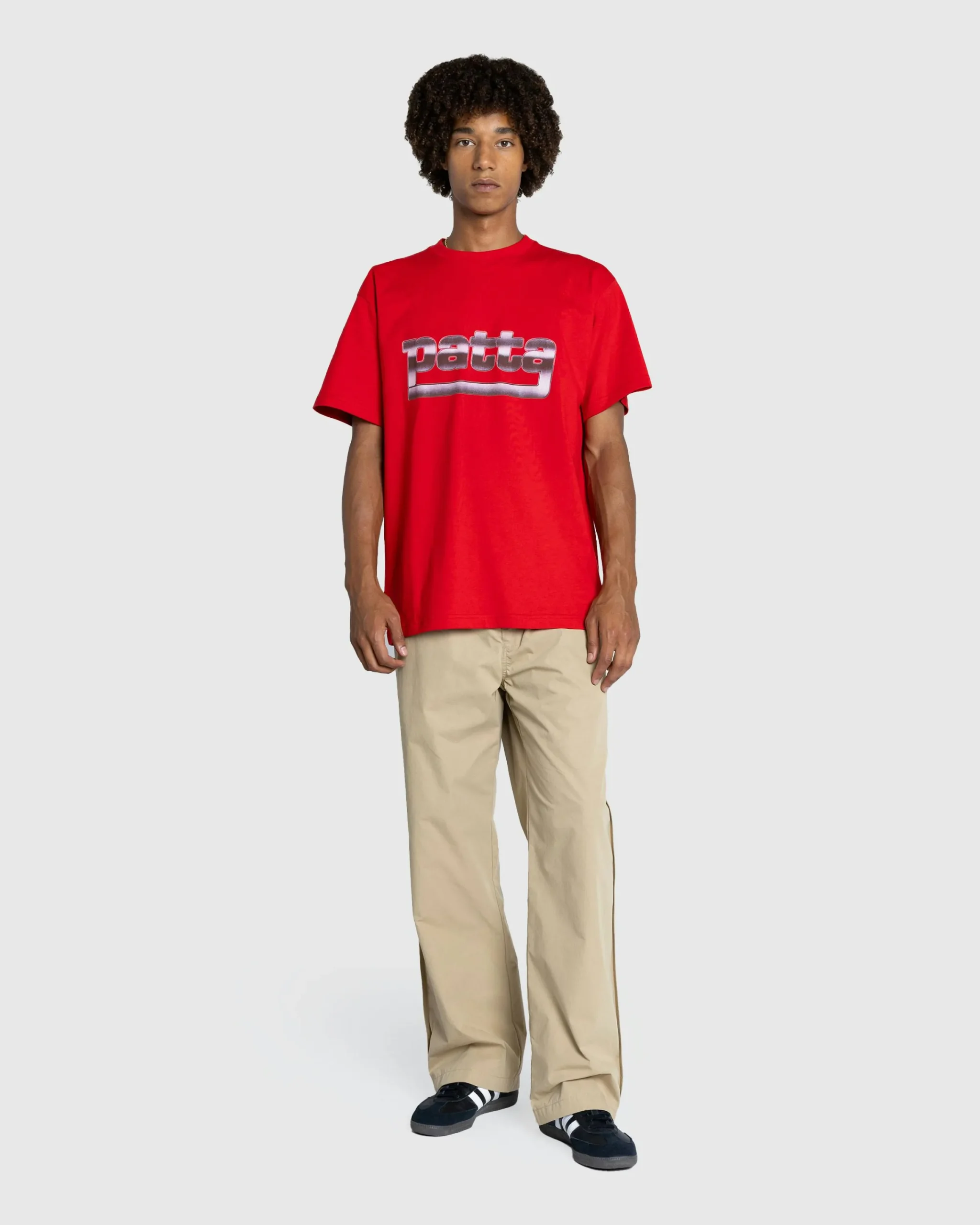 Patta Metal T-Shirt Haute Red- Tops