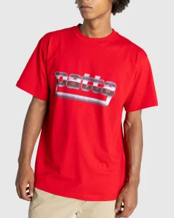 Patta Metal T-Shirt Haute Red- Tops