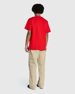 Patta Metal T-Shirt Haute Red- Tops