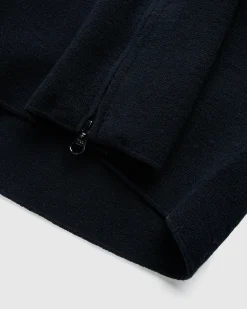 C.P. Company Metropolis Series Extra Fine Merino Wool Zip Cardigan- Knitwear
