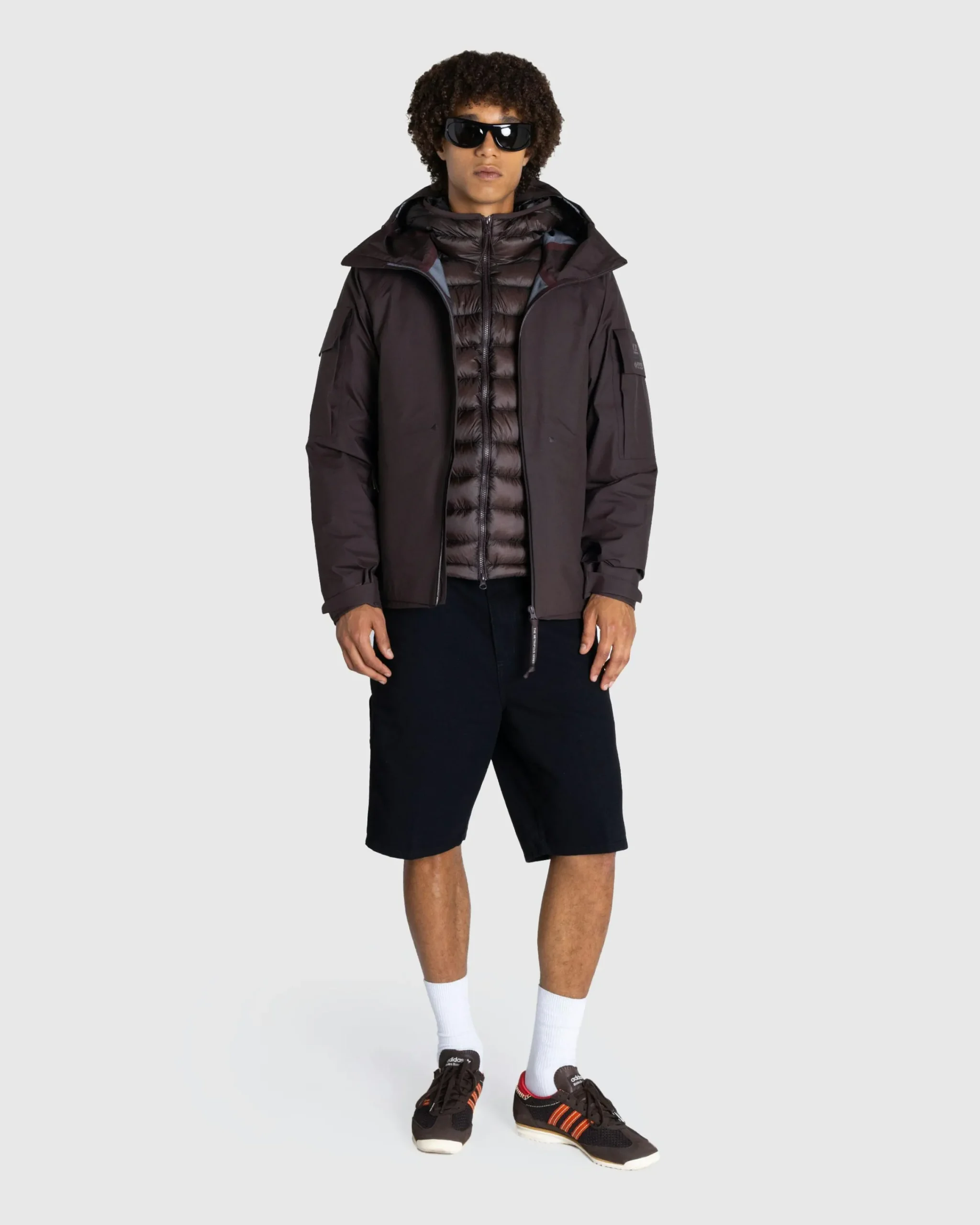C.P. Company Metropolis Series GORE-TEX 3L INFINIUM Anorak Rum Raisin- Outerwear