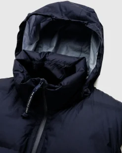 C.P. Company Metropolis Series Pertex Hooded Down Vest Sky Captain- Outerwear