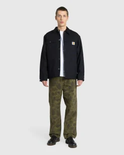 Carhartt WIP Michigan Coat Black/Black/Rigid- Shirts