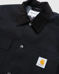 Carhartt WIP Michigan Coat Black/Black/Rigid- Shirts