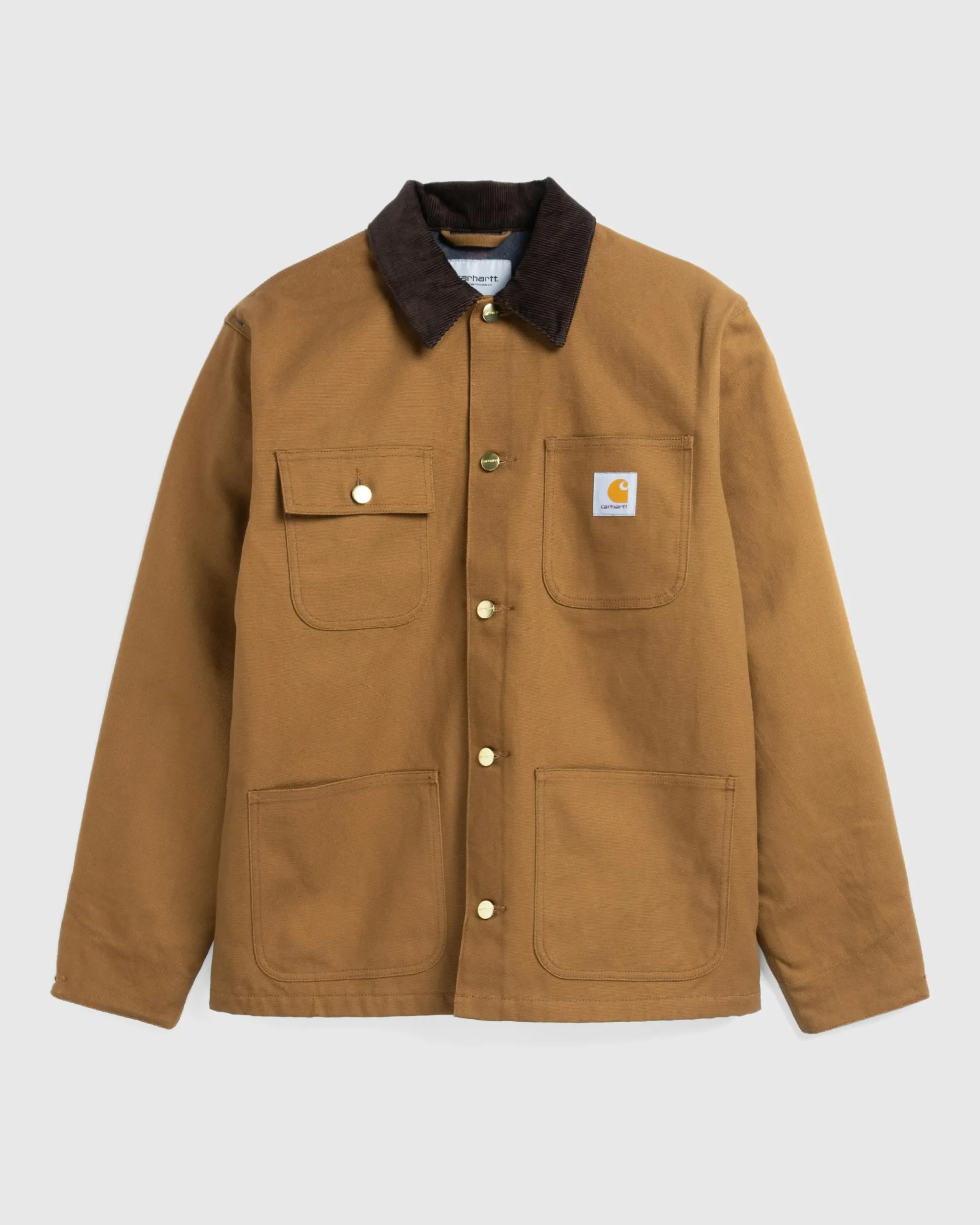 Carhartt WIP Michigan Coat Hamilton Brown/Tobacco/Rigid- Shirts
