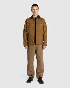 Carhartt WIP Michigan Coat Hamilton Brown/Tobacco/Rigid- Shirts