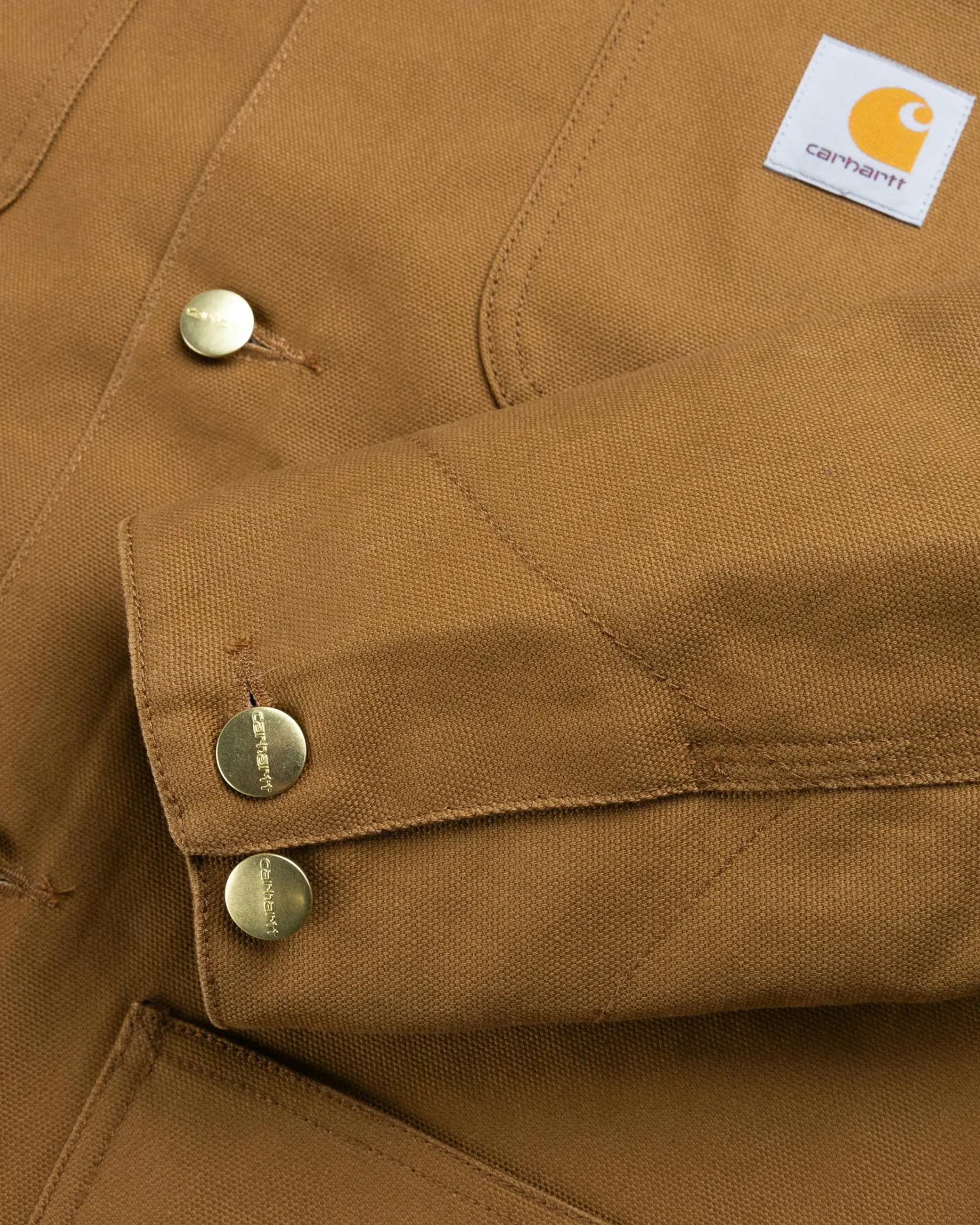 Carhartt WIP Michigan Coat Hamilton Brown/Tobacco/Rigid- Shirts