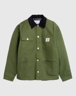 Carhartt WIP Michigan Coat Tarragon/Black/Rigid- Shirts