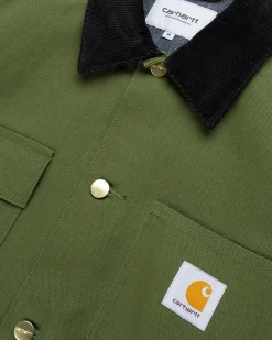 Carhartt WIP Michigan Coat Tarragon/Black/Rigid- Shirts
