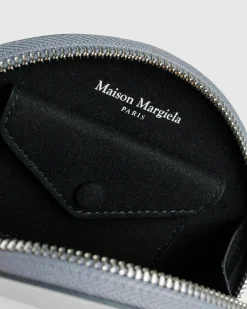 Maison Margiela Micro Half Moon Pouch Metallic Grey- Bags