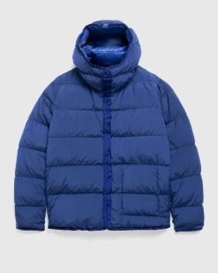 C.P. Company Micro Kei Hooded Jacket Estate Blue- Outerwear
