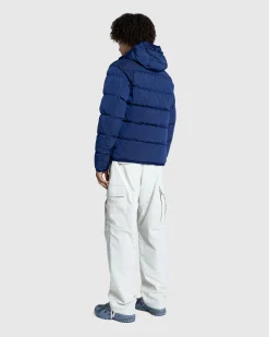 C.P. Company Micro Kei Hooded Jacket Estate Blue- Outerwear