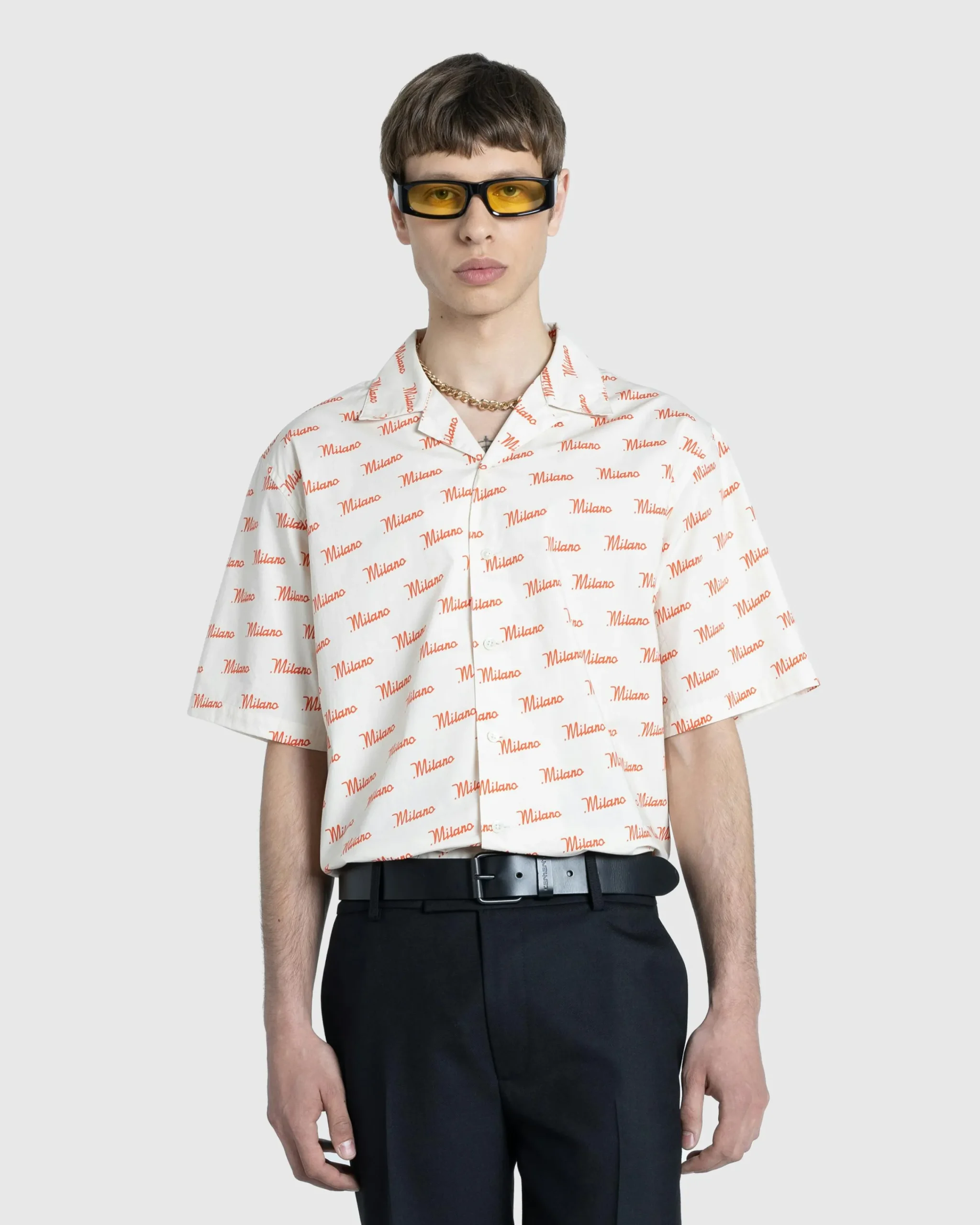 Highsnobiety Milano Shirt /Red- Shirts