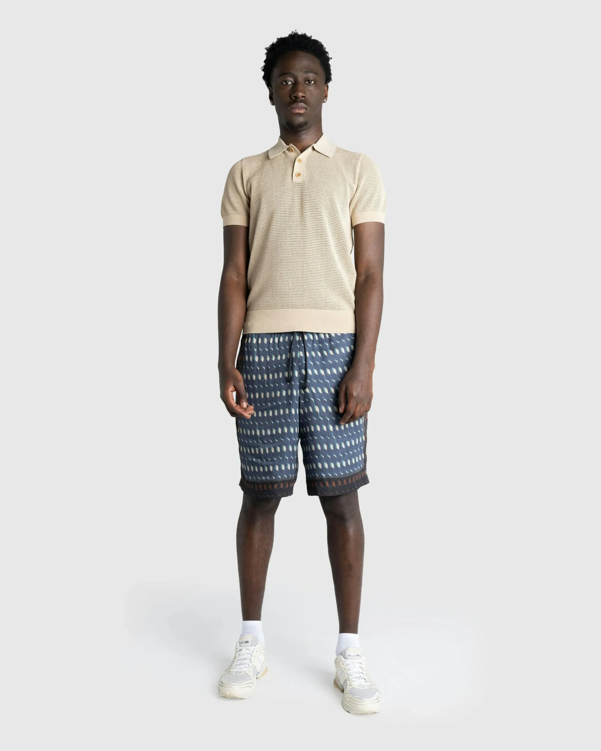 Dries van Noten Mindo Knit Polo- Tops