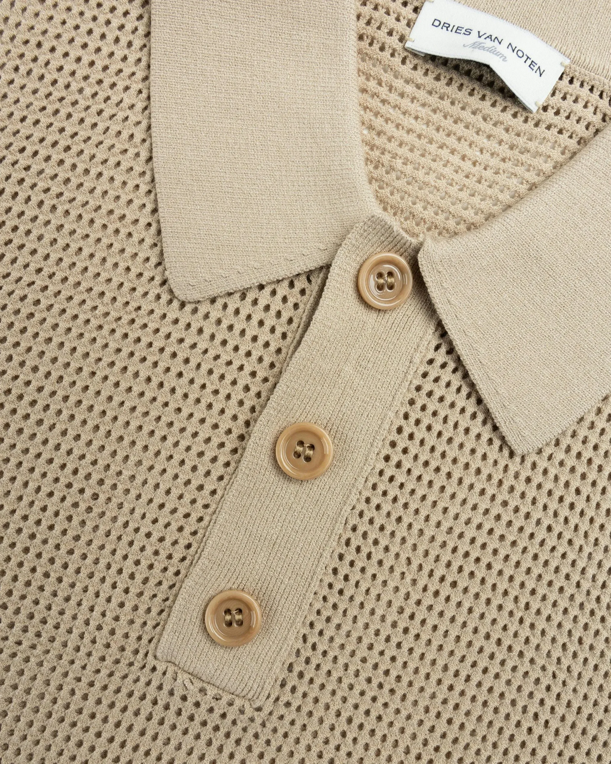 Dries van Noten Mindo Knit Polo- Tops