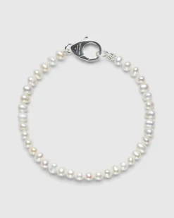 Hatton Labs Mini Pearl Bracelet White- Jewelry
