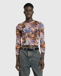 Carne Bollente Moans Mixtape Long-Sleeve- Tops