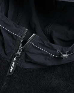 And Wander Mohair Wool Knit Hoodie- Sweats