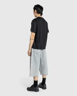 Acne Studios Monogram Denim Shorts- Shorts