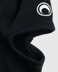Marine Serre Moon Logo Knit Balaclava- Hats